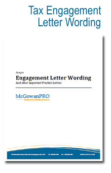 Sample Tax Engagement Letter Wording